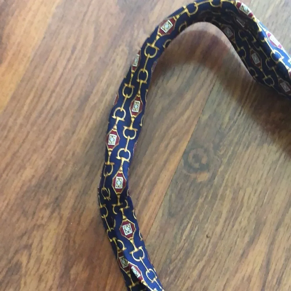Vintage Paolo Gucci Horse bit tie.